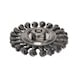 BOSCH Disk brush 115 mm knotted steel wire 2608622059 - Disk brush - 1