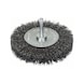 BOSCH disk brush corrugated 100 mm 20 mm 2607017119 - Round brush - 1