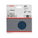 BOSCH Sanding sheet F550 5-pack for small angle grinders 2608608Y01 - Abrasive tool made of abrasive on backing - 2