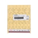 BOSCH Sanding sheet C355 Paper sanding sheet 230 x 280 mm 240 2608608H65 - Abrasive tool made of abrasive on backing - 2