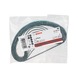 BOSCH Sanding belt Y580 Best for Inox 13 x 457 mm 40 2608608Y46 - Abrasive tool made of abrasive on backing - 2