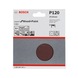 BOSCH Sanding Sheet Set F460 Expert Wood and Paint 125 mm 120 5-pack 1609200163 - Abrasive tool made of abrasive on backing - 2