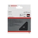 BOSCH Sanding disc hard 115 mm fits PEX 115 2608601064 - Adhesive backing pad - 2