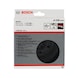 BOSCH Sanding pad soft 150 mm for PEX 15 and PEX 420 AE 2608601179 - Adhesive backing pad - 2