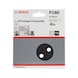 BOSCH Sanding sheet F355 125 mm 180 8 holes Velcro 5-pack 2608605118 - Abrasive tool made of abrasive on backing - 2