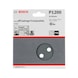 BOSCH Sanding sheet F355 125 mm 1200 8 holes Velcro 5-pack 2608605123 - Abrasive tool made of abrasive on backing - 2