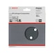 BOSCH Sanding sheet F355 150 mm 600 6 holes Velcro 5-pack 2608605131 - Abrasive tool made of abrasive on backing - 2