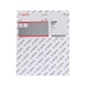 BOSCH Sanding sheet J410 Standard for Metal 230 x 280 mm 40 unperforated 2608605411 - Abrasive tool made of abrasive on backing - 2