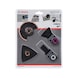 BOSCH Starlock tile set for multifunction tools 4-piece 2608661695 - Hand tools (other) - 3