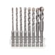 BOSCH 8-piece Hex-9 Ceramic Set 3-10 mm screwdriver 2608577142 - Twist drill set - 1