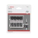 BOSCH Doppelklingen Schrauberbit-Set 9-teilig diverse 65 mm 2608522345 - Schraubendrehereinsatz (Sortiment) - 3