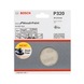 BOSCH Sanding Sheet M480 Net for Wood and Paint 115mm 320 5-pack 2608621142 - Abrasive tool made of abrasive on backing - 2