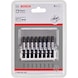 BOSCH Schrauberbit Impact Control Power Bit Pack 8-teilig 4x&nbsp;H5 4x&nbsp;H6 2608522332 - Schraubendrehereinsatz (Sortiment) - 2