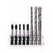 BOSCH Hex-9 Ceramic 5/6/8mm Impact Power-Bit 50mm PH2 PZ2 T20 T25 T30 2608577145 - Handwerkzeug Sortiment, Handwerkzeugsatz - 1