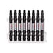 BOSCH Doppelklingen Schrauberbit-Set 8-teilig T25-T25 65 mm 2608522340 - Schraubendrehereinsatz (Sortiment) - 1