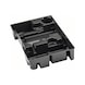 BOSCH insert102 half insert suitable for the GKS 12V-26 Professional 1600A002WZ - Divider set for tool case (workshop) - 1