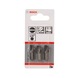 BOSCH Screwdriver bit Extra-Hard S 1.6x8.0 25 mm 3-pack 2607001471 - Bit for slotted screws - 2