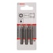 BOSCH Screwdriver bit extra-hard PH 2 51 mm 3-pack 2607001522 - Bit for Phillips screws - 2