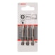 BOSCH Screwdriver bit extra-hard PH 3 49 mm 3-pack 2607001531 - Bit for Phillips screws - 2