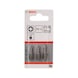 BOSCH Screwdriver bit extra-hard PZ 1 25 mm 3-pack 2607001554 - Bit for Phillips screws - 2