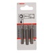 BOSCH Screwdriver bit extra-hard PZ 1 51 mm 3-pack 2607001569 - Bit for Phillips screws - 2