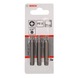 BOSCH Screwdriver bit extra-hard PZ 2 51 mm 3-pack 2607001571 - Bit for Phillips screws - 2