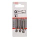 BOSCH Screwdriver bit extra-hard PZ 2 49 mm 3-pack 2607001577 - Bit for Phillips screws - 2