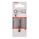 BOSCH Screwdriver bit extra-hard T8 49 mm 1-pack 2607001628 - Bit for hexagon socket screws - 2