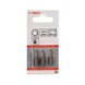 BOSCH Screwdriver bit Extra-Hard HEX 2 25 mm 3-pack 2607001718 - Bit for hexagon socket screws - 2