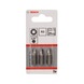 BOSCH Screwdriver bit extra-hard R3 25 mm 3-pack 2608521110 - Screwdriver bit (other) - 2