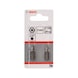 BOSCH T15H Security Torx® extra-hard screwdriver bit 2 pcs. 2608522010 - Bit for hexagon socket screws - 2
