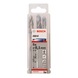 BOSCH Metal drill bits HSS-G DIN 338 8.1 x 75 x 117 mm 5-pack 2608585508 - Solid drill bits (non-detachable cutting edges) - 2