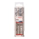 BOSCH Metallbohrer HSS-G DIN 338 Durchmesser 9,80 mm 5er-Pack 2608595338 - Vollbohrer (nicht lösbare Schneiden) - 2