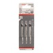 BOSCH Jigsaw blade T 101 AOF Special for Laminate 3-pack 2608636432 - Saw blade for jigsaw - 2