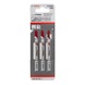 BOSCH Jigsaw blade T 102 BF Clean for PMMA 3-pack 2608636780 - Saw blade for jigsaw - 2