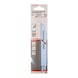 BOSCH Säbelsägeblatt S 123 XF Progressor for Metal 5er-Pack 2608654402 - Sägeblatt für Säbelsäge - 2