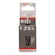 BOSCH Brush brush 19 x 0.35 mm knotted wire stainless steel/screwdriver 2608622129 - Paintbrush - 2