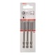 BOSCH Screwdriver bit extra-hard PH 1 89 mm 3-pack 2607001533 - Bit for Phillips screws - 2