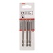 BOSCH Screwdriver bit extra-hard PZ 2 89 mm 3-pack 2607001583 - Bit for Phillips screws - 2