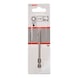 BOSCH Screwdriver bit extra-hard T8 89 mm 1-pack 2607001646 - Bit for hexagon socket screws - 2