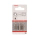 BOSCH Screwdriver bit extra-hard T25 25 mm 3-pack 2607001615 - Bit for hexagon socket screws - 2