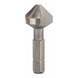 BOSCH Countersink with hexagonal shank 16.5 mm M 8 40 mm 1/4-inch 2608596408 - Countersinks and countersinks (non-detachable cutting edges) - 1