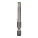 BOSCH Screwdriver bit Extra-Hard S 1.0x5.5 49 mm 3-pack 2607001481 - Bit for slotted screws - 1