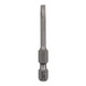 BOSCH Screwdriver bit Extra-Hard S 0.5x4.0 49 mm 3-pack 2607001475 - Bit for slotted screws - 1