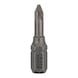 BOSCH Screwdriver bit extra-hard PZ 1 25 mm 3-pack 2607001554 - Bit for Phillips screws - 1