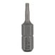 BOSCH Screwdriver bit Extra-Hard T8 25 mm 3-pack 2607001601 - Bit for hexagon socket screws - 1