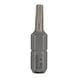 BOSCH Screwdriver bit extra-hard T15 25 mm 3-pack 2607001607 - Bit for hexagon socket screws - 1