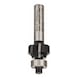 BOSCH Rounding cutter 8 mm R1 3 mm L 10.2 mm G 53 mm 2608628344 - Milling cutter with shank and non-detachable cutting edges (other) - 1