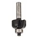 BOSCH Chamfer cutter 8 mm R1 6 mm D 24.7 mm L 13 mm G 53 mm 2608628362 - Grooving cutters - 1