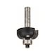 BOSCH Hohlkehlenfräser 8&nbsp;mm R1 8&nbsp;mm D 28,7&nbsp;mm L 13&nbsp;mm G 54&nbsp;mm 2608628363 - Hohlkehlfräser - 1